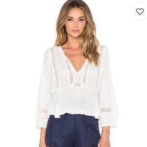 Joie Arcene Porcelain Cotton Top